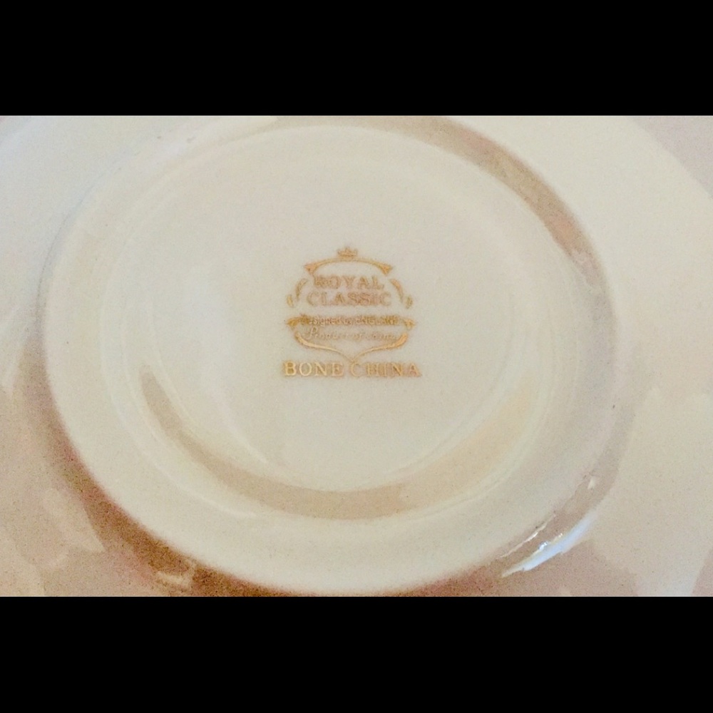 NEW Royal Classic Bone China Porcelain Tea Cup Set - Picture 2 of 6